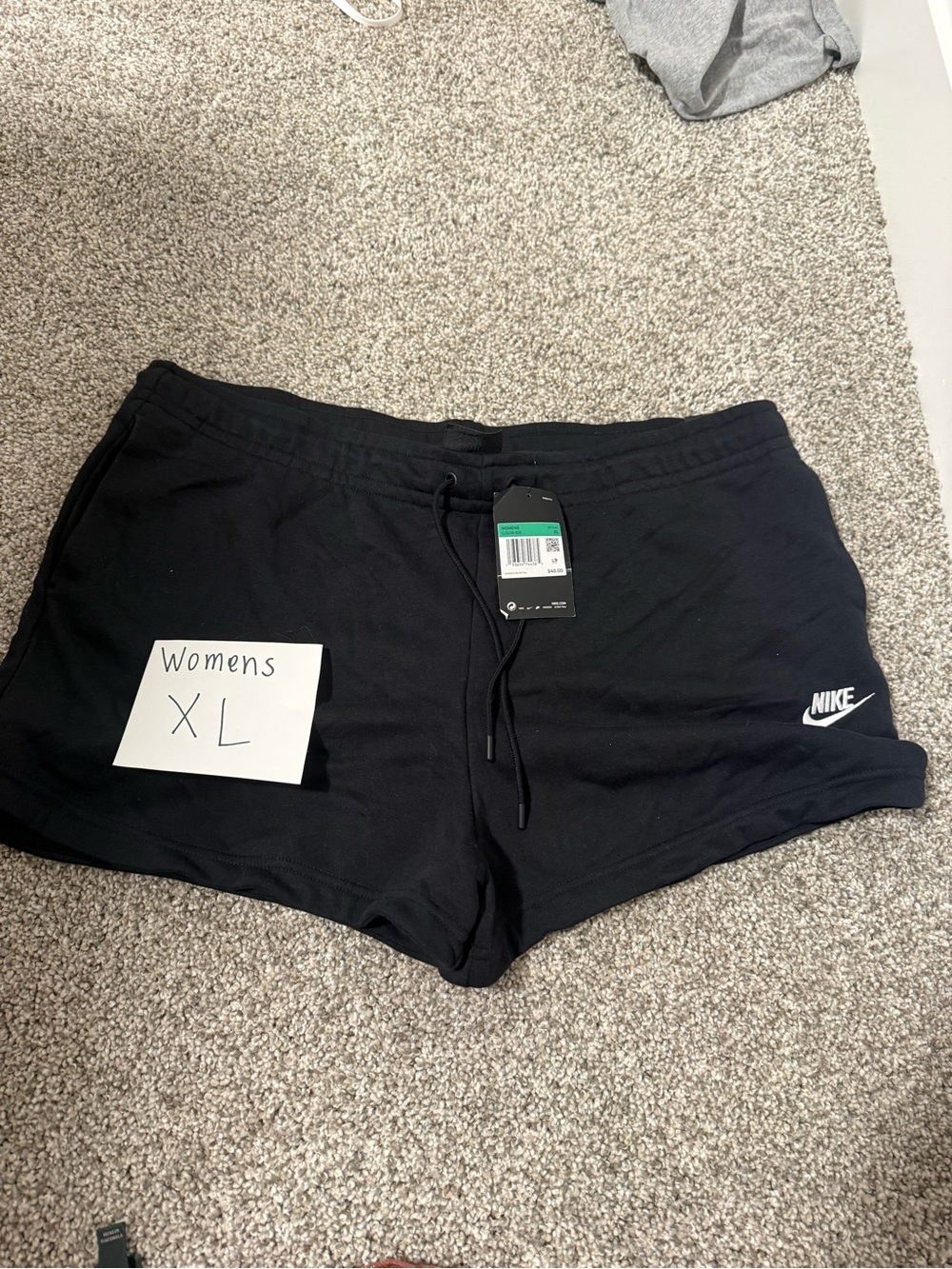 Nike Women’s Black Athletic Drawstring Shorts
